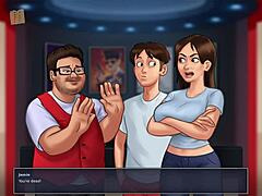 summertime saga heats up with big tits erotic gameplay action