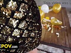 Wife watches me fuck blonde milf agent freeuse threesome doggystyle