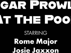 Josie Jaxxon Gulps Rome Majors' BBC Before Busty Doggy Pounding!