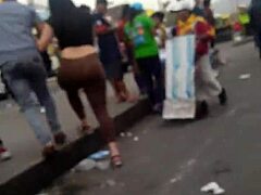 Peruvian nalgona shakes her fat ass in Ceres for you.