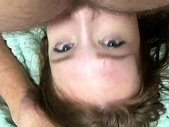 Olivia Westsun's real emotions explode in POV home fuck Leo Casanova cum mouth part 4