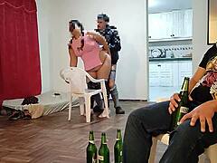 Fucking Best Friend's Wife As He Watches!