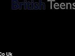 College Student Edged Hard By Two Teachers Desk Handcuffs