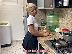 Blonde Steps Daughter Learns Hard Lesson From Daddy