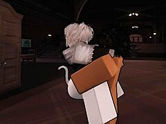 i fucked my femboy's tight ASS halfway through the doors hard