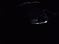 Angie slips into the car for hidden candid sex as fat BBW whore takes blowjob and creampie.