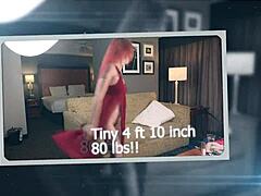 haven moss slips into tiny black bikini teasing her pierced nipples poolside