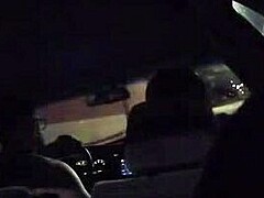 Angie slips into the car for hidden candid sex as fat BBW whore takes blowjob and creampie.