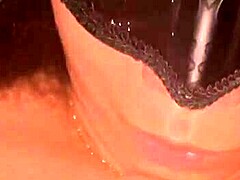 brazilian housewife with small waist takes monster cock creampie in bedroom