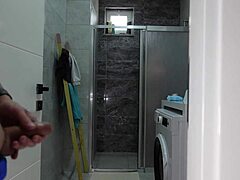 So i cornered my hot stepsis in the shower and railed her tight pussy doggy till we both came hard