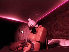 brunette big ass slut drags guy to hotel for rough monster cock pounding