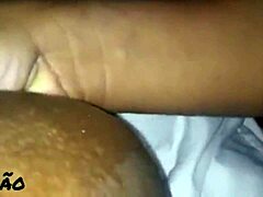 ebony latina pussy stretched wide by deep fisting plunge