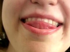 Busty Natural Tits Neighbor Girl Teases with Huge Amateur Boobs