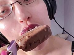 sissyboy obey my glasses femdom jerk off instructions now