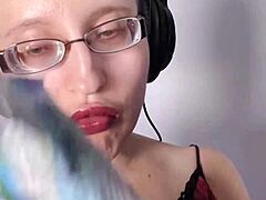 sissyboy obey my glasses femdom jerk off instructions now