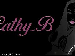 girl begs for huge cock while guy ignores her for work on desk fingering wet pussy first