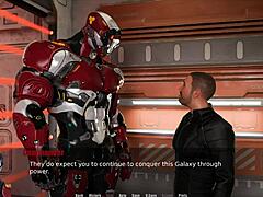 traveling through spacetime in erotic game adventure