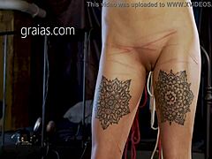 wanna see those stripes burn on her fresh teen skin?