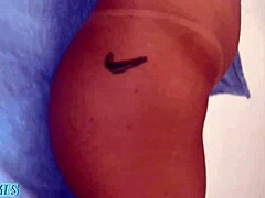 Hubby leaves wet pussy wife for lover's hard pounding