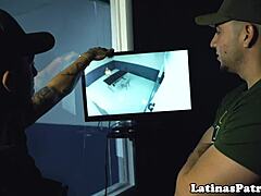 UNDOCUMENTED LATINA RIDES HARD COCK ROUGH CASTING