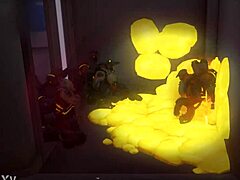 Midget Tall French Lady Anal Game Cumshot Domination