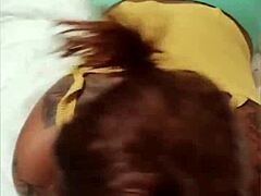 Woman Teasing Partner with Blowjob Before Facial Cumshot on Cruise Ship