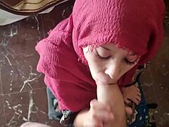 muslim teen amateur sucks monster cock homemade until big cumshot fills mouth