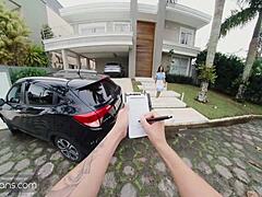 I'm horny latina shemale maid suckin cop's huge dick no fine!