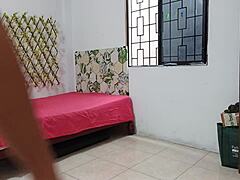 Tattooed Curvy Latina Wife Shakes Huge Ass For Neighbor While Hubby's Away