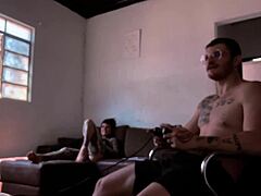 SUCKING CARMONA WHILE GAMING BEHIND SCENES!