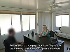 pretty european teen dancer strips on camera ready to fuck hard for quick cash