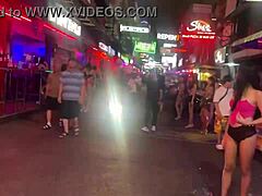 Thai Street Dancers Tease In Pattaya's Red Light Go-Go Bars After Dark