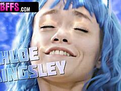 bianca bangs khloe kingsley and laney grey smash pussy in mighty power cosplay gangbang parody pov