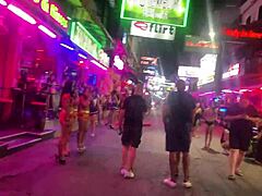 Thai Street Dancers Tease In Pattaya's Red Light Go-Go Bars After Dark