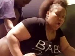 Pounded bbw milf fat wet pussy kitchen punishment