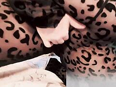 put dildo deep in pussy dick slams ass