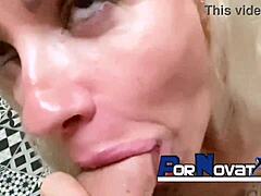 spanish milf mom caught in kitchen by victor bloom's thick cock surprise