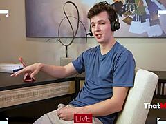 stepson i'm totally naked and horny for our live 5some fun ivy ireland