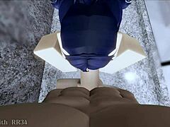 yuuka drops 100kg of juicy ass on me during wild follower sex ride part 2 😈🍑