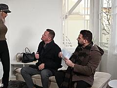 I'm craving Shalina Devine's hot threesome with Lorenzo Viota and Ian Shaft