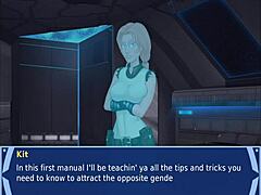 orange trainer gropes her massive tits and boobs in tight workout gear up close