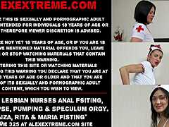Nurses Fist Lesbian Asses in Hospital Prolapse Play
