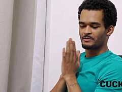 pregnant czech blonde craves stranger's cock while jealous husband watches sofa fuck