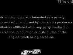 Sage Hunter Begs Ghoul for Rough Doggystyle Fuck and Facial Cumshot Cosplay