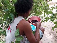 she discovers neighbor's bbc rips clothes for anal creampie squirting