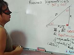 Sly Nerd Teacher's 30 Degree Trigonometry Turns Erotically Mathematical