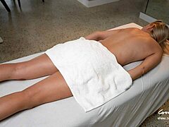 Squirting Fountain From Pervert Masseur's Client Abuse