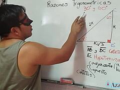 Sly Nerd Teacher's 30 Degree Trigonometry Turns Erotically Mathematical