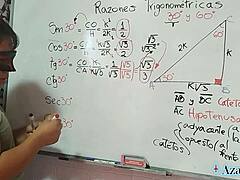 Sly Nerd Teacher's 30 Degree Trigonometry Turns Erotically Mathematical