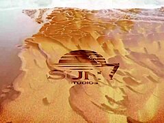 young latina takes huge cock pounding while curvy brunette licks her juicy clit hard